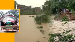 ১৭টি স্পিডবোট নিয়ে ফেনীর বন্যার্তদের পাশে চাঁদপুরের শিক্ষার্থীরা